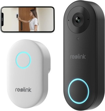 E15 Reaolink Wideodomofon z dzwonkiem przewodowy Wifi Ultra HD 5 MP