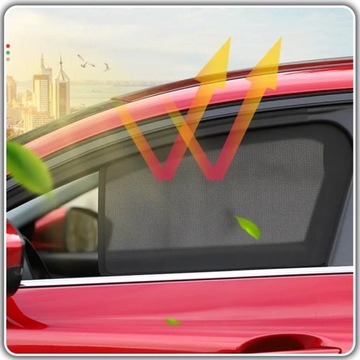 МОСКИТНАЯ СЕТКА АВТОМОБИЛЬНЫЕ ОКОННЫЕ ЗАКРЫТИЯ ДЛЯ АВТОМОБИЛЬНЫХ ШТОР 2 ШТ.