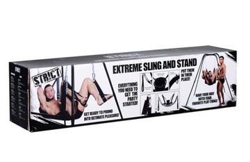 EXTREME SLING AND STAND - BLACK HUŚTAWKI SŁUPY