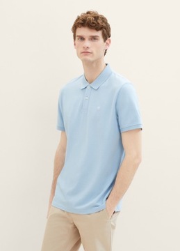 Tom Tailor Basic Polo With Contrast - Washed Out M