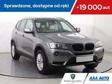 BMW X3 F25 SUV 2.0 20d 184KM 2013 BMW X3 xDrive20d, 181 KM, 4X4, Skóra, Navi