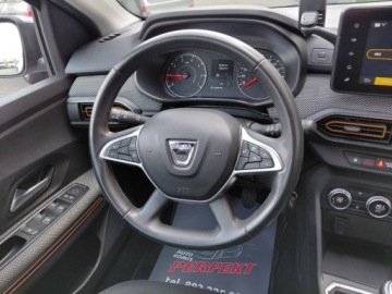 Dacia Sandero III Hatchback 5d 1.0 TCe 90KM 2021 Dacia Sandero Stepway Klimatronik Kamera LED Komputer Tempomat Benzyna 91KM, zdjęcie 17