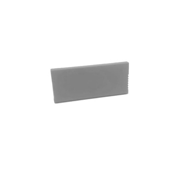 Zaślepka Boczna PVC Profil LED Wpuszczany DEOLINE XL Typ P 31.5x13.5mm Szar