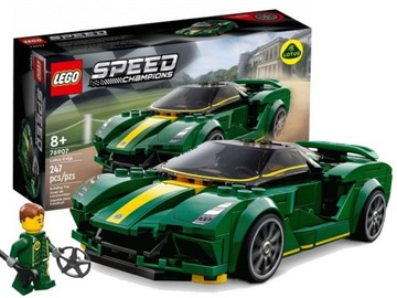 LEGO SPEED CHAMPIONS 76907 LOTUS EVIJA zestaw klocków dla dzieci +8 lat