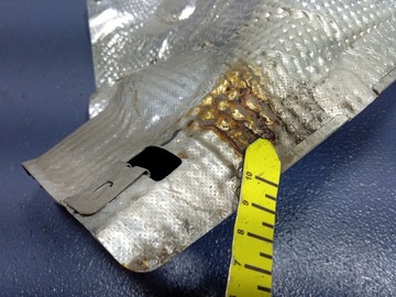 MERCEDES CLS W218 ТЕПЛОВОЙ ЭКРАН A2126823871