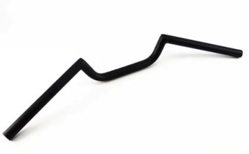 Руль CLUBMAN CAFE RACER CUSTOM OLD SCHOOL 22 мм черный Япония