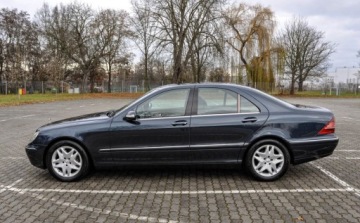 Mercedes Klasa S W220 Sedan 3.2 (320 CDI) 204KM 2004 Mercedes-Benz Klasa S 3,2CDI 2004 r. Automat Skory Lift 3.2 Diesel 204KM, zdjęcie 1