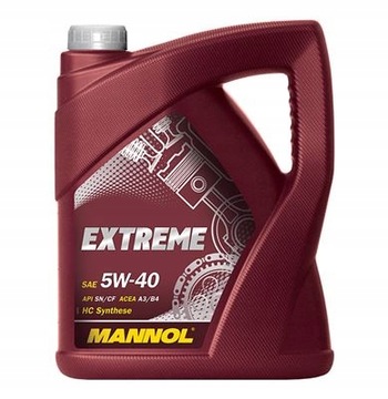 MANNOL EXTREME 5W40 5L+ 1L VW AUDI SKODA ŚWIEŻY