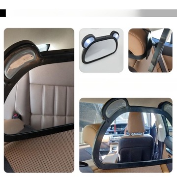 1 шт. USB АВТОМОБИЛЬНОЕ ЗАДНЕЕ ЗЕРКАЛО СИДЕНЬЕ ДЕТСКОЕ СВЕТОДИОДНОЕ ЗЕРКАЛО ЗАДНЕГО ВИДА