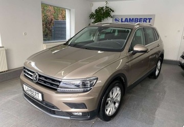 Volkswagen Tiguan II SUV 2.0 TSI 180KM 2018 Volkswagen Tiguan 4x4 Automat Panprama Dach Gwarancja Bezwypadkowy 2.0