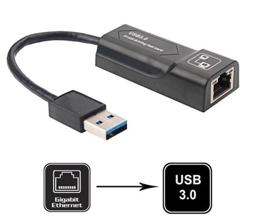 KARTA SIECIOWA USB 3.0 GIGABIT LAN 100/1000Mb RJ45