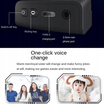Адаптер для гарнитуры Gamepad One Key
