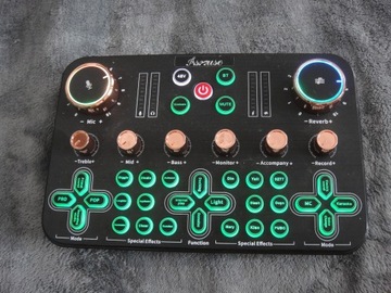 Звуковая карта DJ16 Bluetooth для караоке