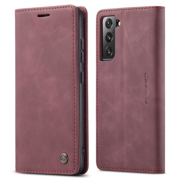 Etui z klapką Samsung Galaxy S22 Plus 5g bordowy