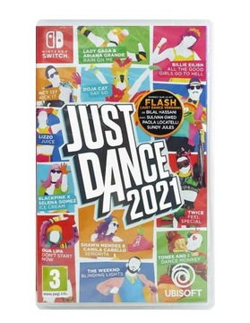 JUST DANCE 2021 / MUZYCZNA / NINTENDO SWITCH / GRA NA KARTRIDŻU