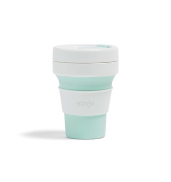 Stojo, kubek Pocket Mint, 355 ml