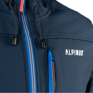 Kurtka MĘSKA wiosenna przejściowa ALPINUS SOFTSHELL ALPINUS s