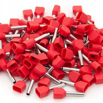 TULEJKA IZOLOWANA KABLOWA PODWÓJNA 2x1,5 100 SZT.