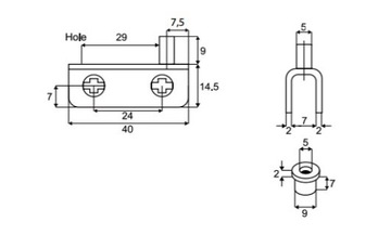 ПЕТЛИ ДЛЯ СТЕКЛЯННЫХ ДВЕРЕЙ ВИТРИНЫ ВИТРИНЫ ЧЕРНЫЙ ВЕРХ/НИЗ