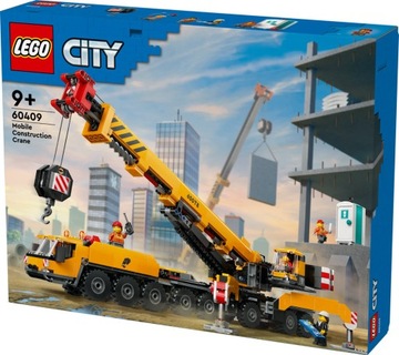 LEGO City 60409 Żółty ruchomy żuraw