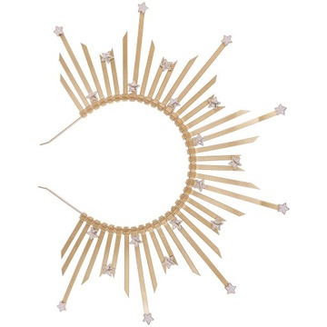 Женский шлем с шипами Sunburst, повязка на голову богини