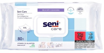 Chusteczki nawilżane SENI CARE 80szt.