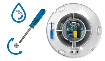 Вентилятор для ванной комнаты EBERG AXO 100HT TIMER HYGROSTAT
