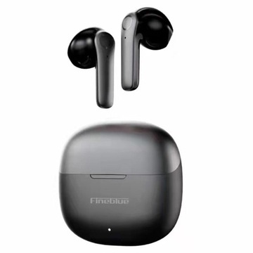 Bezprzewodowe słuchawki douszne HiFi Stereo Bluetooth Czarne