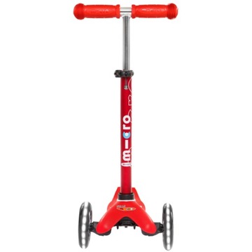HULAJNOGA MINI MICRO DELUXE LED RED MMD052