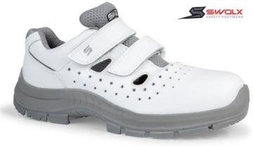 МУЖСКАЯ ЗАЩИТНАЯ РАБОЧАЯ ОБУВЬ ДЛЯ ОХС, БЕЛАЯ НА ВЕЛКРО 36-48+ НАБОР Стельек
