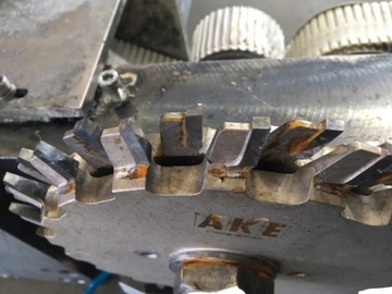 Фрезерная пила по алюминию, двигатель 2,2 кВт 230/400 В № Z148