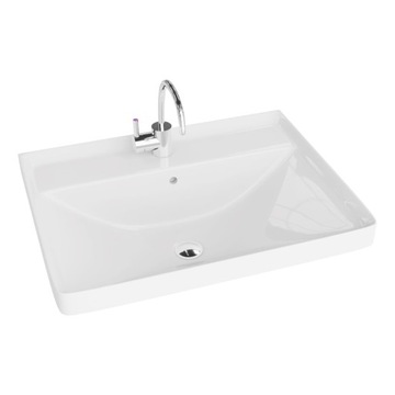 Elegancka Prostokątna Umywalka Meblowa