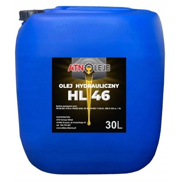 OLEJ HYDRAULICZNY HL 46 30 L LHL46 L-HL46 HYDROL VG46