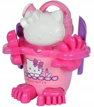 HELLO KITTY Włoskie zabawki do piasku Foremki