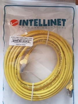 Kabel sieciowy Internetowy POZŁACANE STYKI 7.5m żó