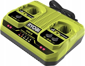 ЗАРЯДНОЕ УСТРОЙСТВО RYOBI 2 станции 18V ONE+ RC18240G