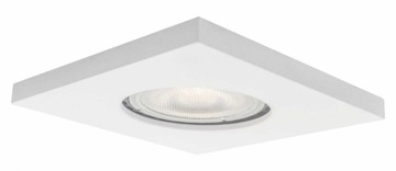 Lampa Lagos oczko podtynkowe kwadratowe białe IP65