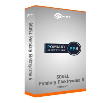 Program SONEL PE6 Pomiary Elektryczne 6 protokoły z pomiarów