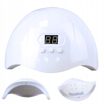 Набор акриловых гелей 2х30 мл БЕЛАЯ ПРОЗРАЧНАЯ ЛАМПА 54ВТ