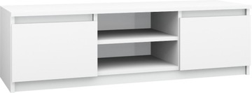 SZAFKA STOLIK RTV TELEWIZOR 120cm KOMODA BIAŁY