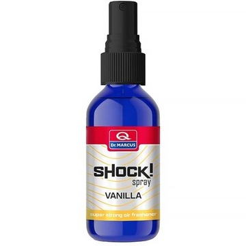 PERFUMY do samochodu SHOCK SPRAY Vanilla