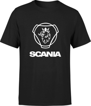 MĘSKI T-SHIRT KOSZULKA DLA KIEROWCY TIRA SCANIA