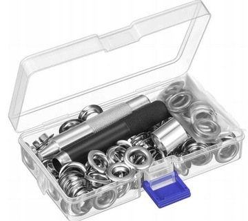 100 SZT OCZKA DZIURKACZ NAPY DO PLANDEKI 12MM