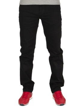 Spodnie męskie W:32 82 CM bawełna czarne
