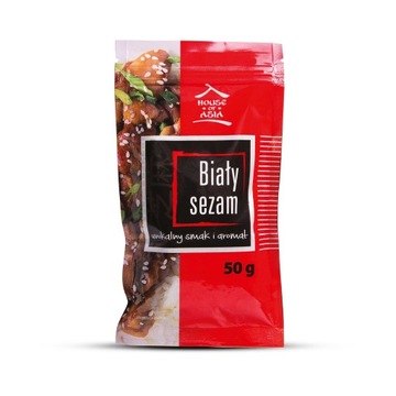Biały sezam 50g House of Asia