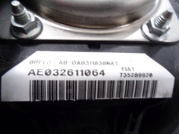 ALFA ROMEO 156 03 FACELIFT VOLANT ULOŽENÍ AIRBAG