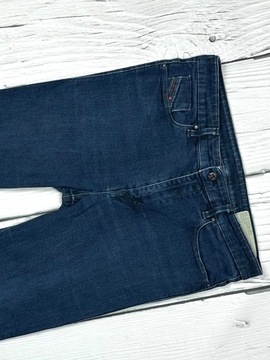 DIESEL SKINZEE HIGH Jeansy Rurki Damskie Spodnie z Wysokim Stanem r W31 L34