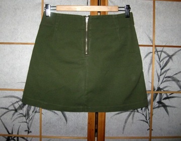 spódnica mini khaki Sinsay XS 34