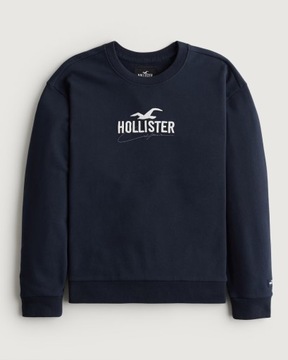 bluza Abercrombie Hollister L granatowa