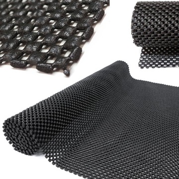 Mata Antypoślizgowa Do Szuflad Wielofunkcyjna Czarna Wymiar 50x150cm